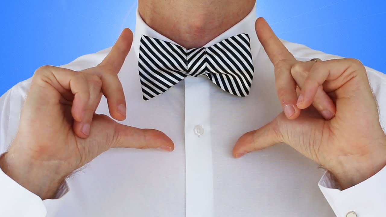 self tie bow ties