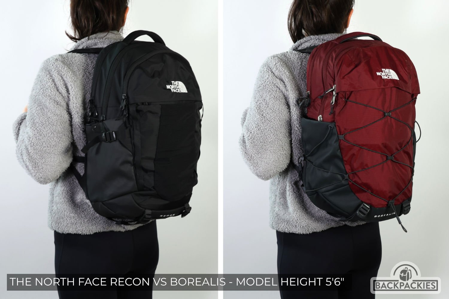 north face backpack comparison