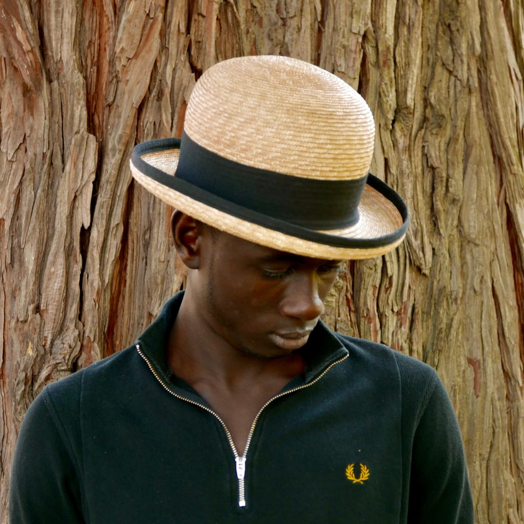 men straw hat