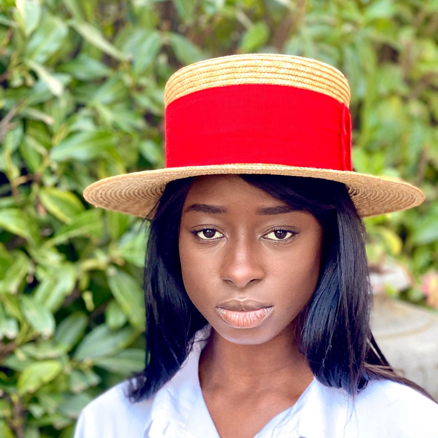 Straw hat women