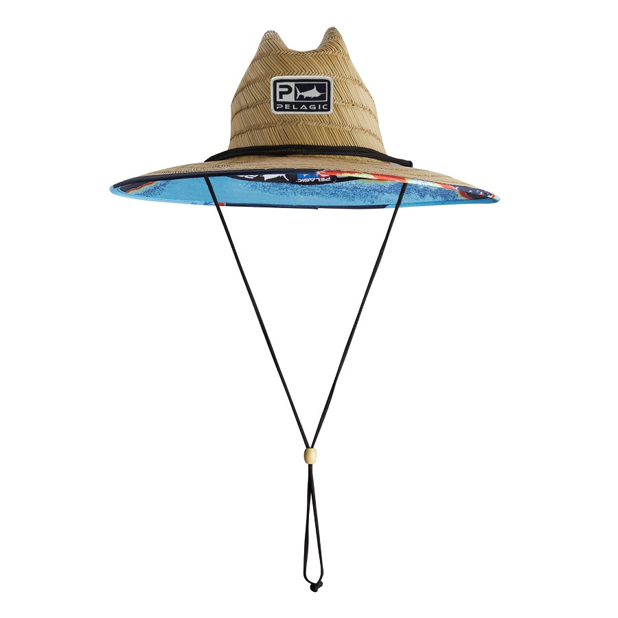 Straw fishing hat