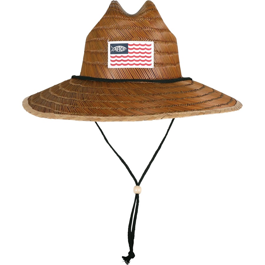 straw fishing hat