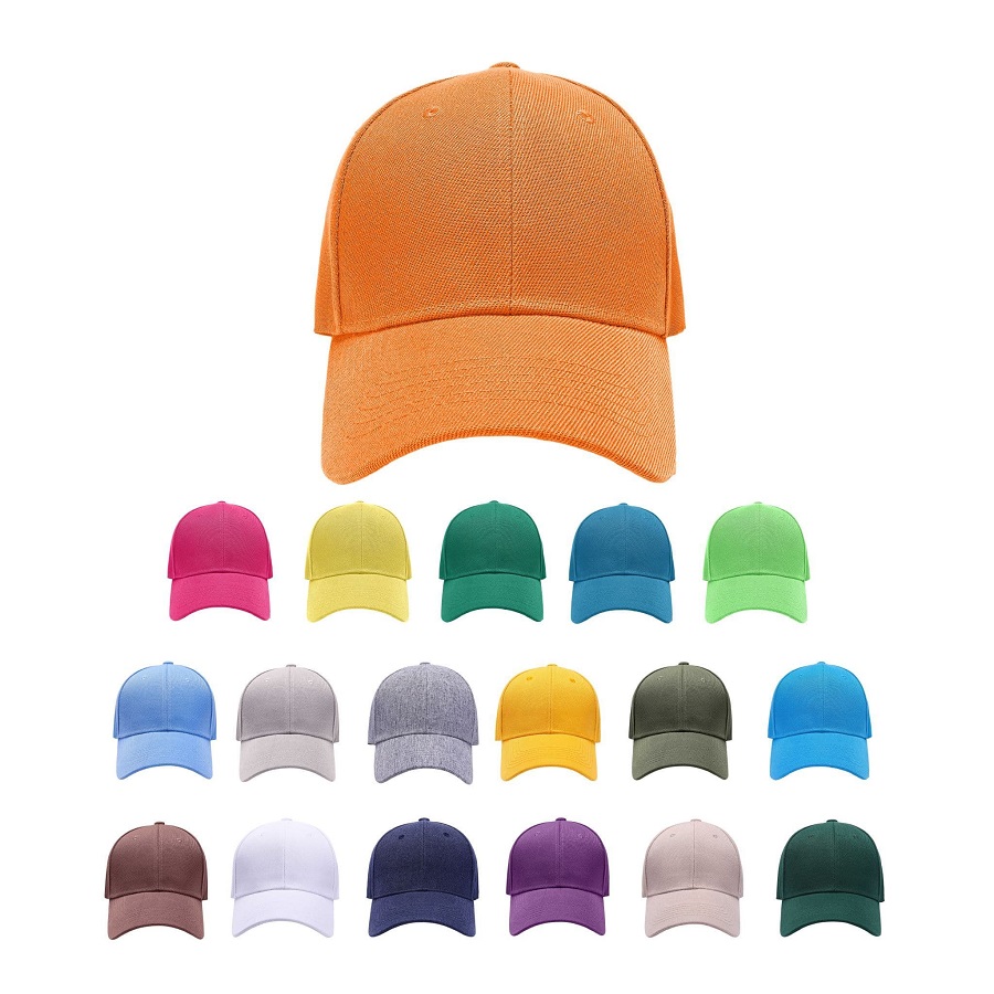 plain baseball caps